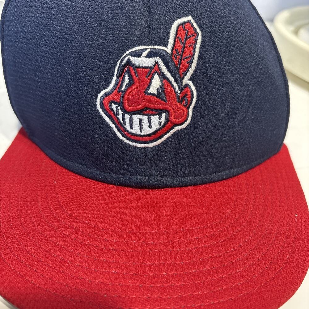 Cleveland Indians Old School Hat Youth Size Chief Wahoo One Size Fits All